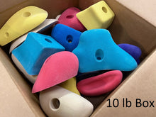 Load image into Gallery viewer, Overstock Box of Climbing Holds - 2.5-10 LB Box