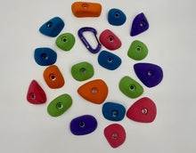 Load image into Gallery viewer, 20 Random Footholds - Rock Climbing Holds
