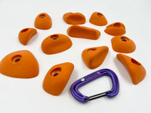 Load image into Gallery viewer, Steep Feet - 12 Rock Climbing Footholds
