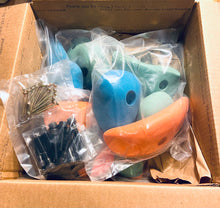 Load image into Gallery viewer, Overstock Box of Climbing Holds - 2.5-10 LB Box
