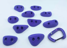 Load image into Gallery viewer, Sneaky Feet - 10-Pack of Screw-on Climbing Footholds
