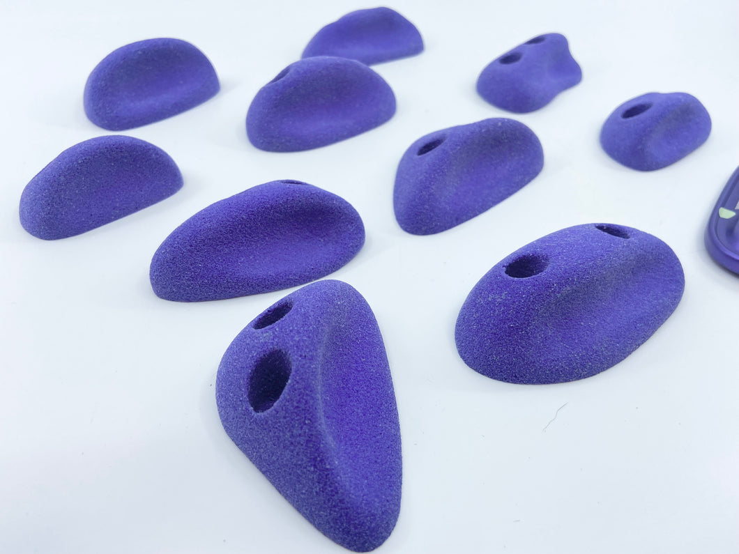 Sneaky Feet - 10-Pack of Screw-on Climbing Footholds