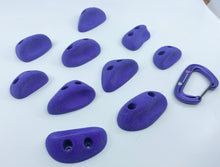 Load image into Gallery viewer, Sneaky Feet - 10-Pack of Screw-on Climbing Footholds
