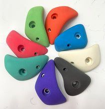 Load image into Gallery viewer, Sneaky Feet - 10-Pack of Screw-on Climbing Footholds

